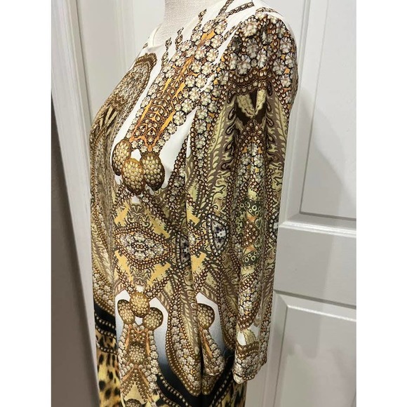 Chicos Leopard Dress - Size 2 - Picture 5 of 5